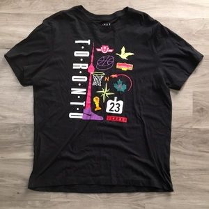 JORDAN TORONTO Jumpman shirt NBA(I)